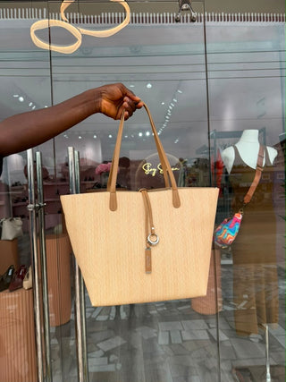 Nova Beige Handbag