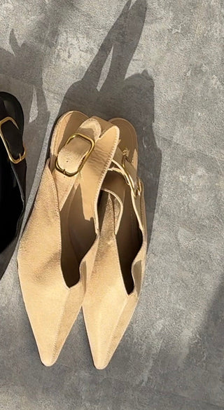 PP21 - Nude Flat Shoes