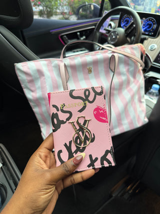 V Secret Logo Design Passport Cover