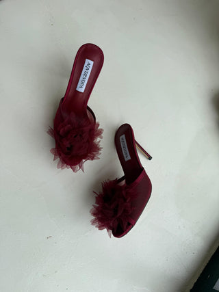 Karenza Wine Mesh Mules