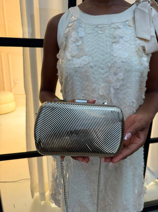 Zelda Silver Clutch