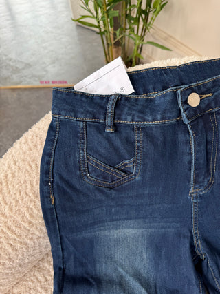 Amelia Denim Bell-Bottom Jeans