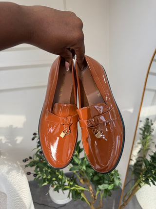 Danielle Brown Regular Loafers