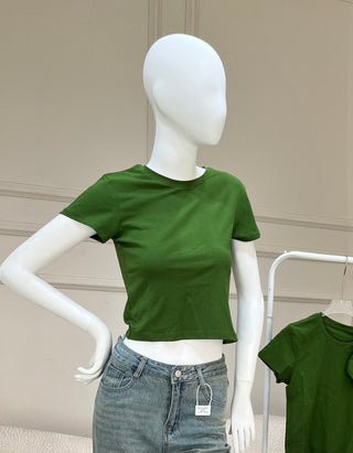 Rosita Green Basic Top