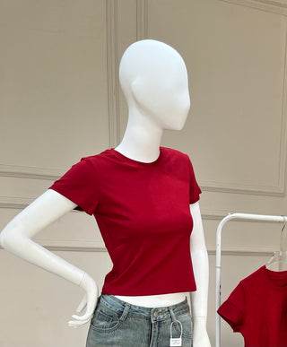Rosita Red Basic Top