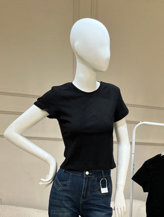 Rosita Black Basic Top