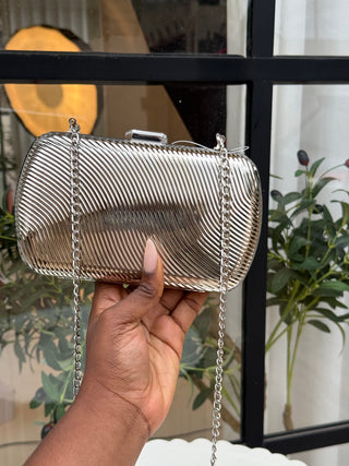 Zelda Silver Clutch