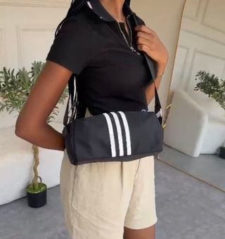 Mariona Black Adidas Sports Crossbody Bag