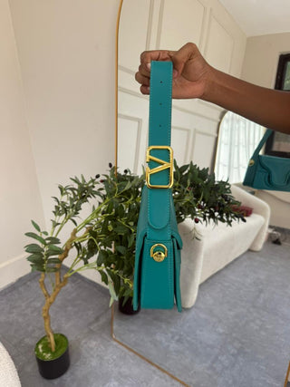 Eugenia Green Crossbody Bag