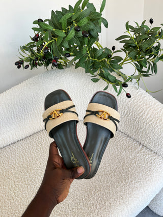 Jennifer T Green Slippers