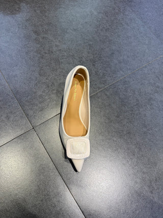 Maria White Pumps (PRE ORDER)