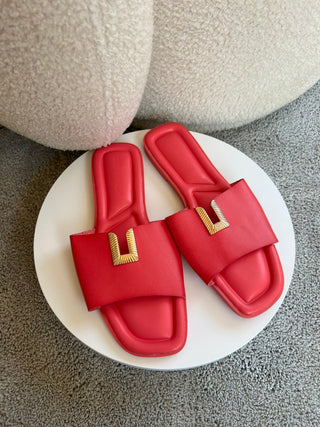 Carelle pink slipper