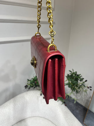 Amari Wine Crossbody Bag