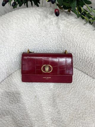 Amari Wine Crossbody Bag