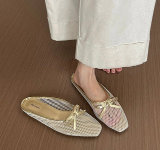 Luvia Gold Flatshoes (PRE ORDER)