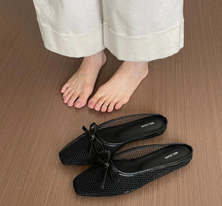 Luvia Black Flatshoes (PRE ORDER)