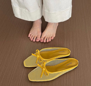 Luvia Yellow Flatshoes (PRE ORDER)