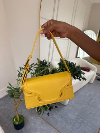 Eugenia Yellow Crossbody Bag