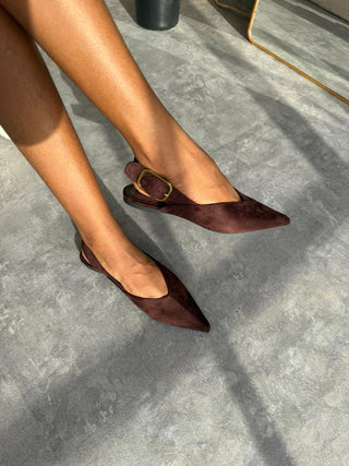 PP21 - Coffee Flat Shoes