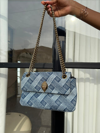 Tiffany Denim Crossbody Bag