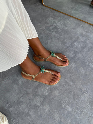 LoisDorothy Gold Sandal