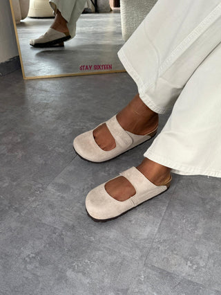 Rasheeda Birkenstock Clogs - Sand colour