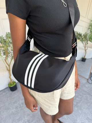 Claudia Black Crossbody Bag