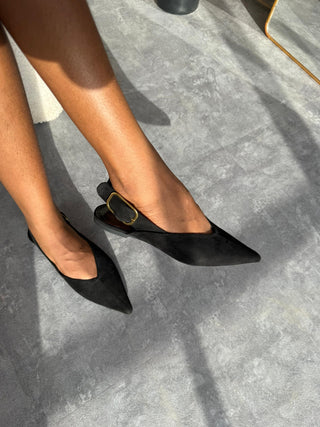 PP21 - Black flat Shoes