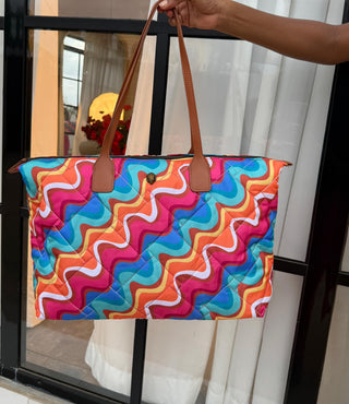 Lisbeth Multicoloured Tote Bag