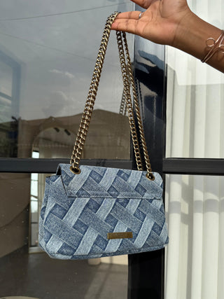 Tiffany Denim Crossbody Bag